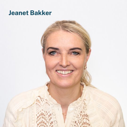 Jeanet Bakker, regioregisseur Friesland, Groningen, Drenthe en Zwolle